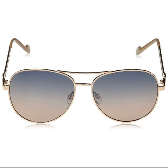 Jessica Simpson 58mm Aviator Sunglasses - Picture 2 of 10